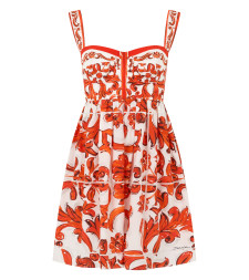 [Dolce & Gabbana] Sleeveless dress FW26 F6UT1TGDDRL_S9000