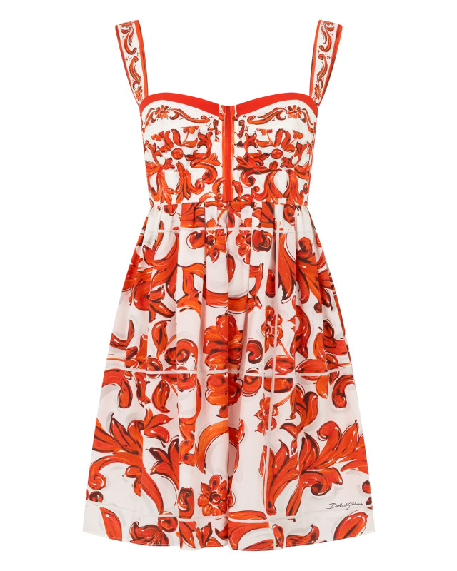 [Dolce & Gabbana] Sleeveless dress FW26 F6UT1TGDDRL_S9000