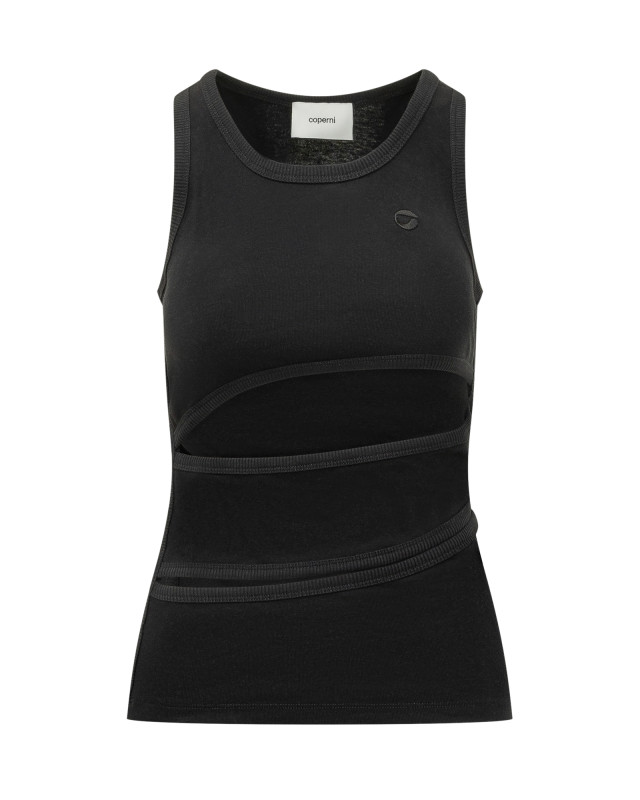 [Coperni] Tank top SS26 COPJS204F5012 BLK