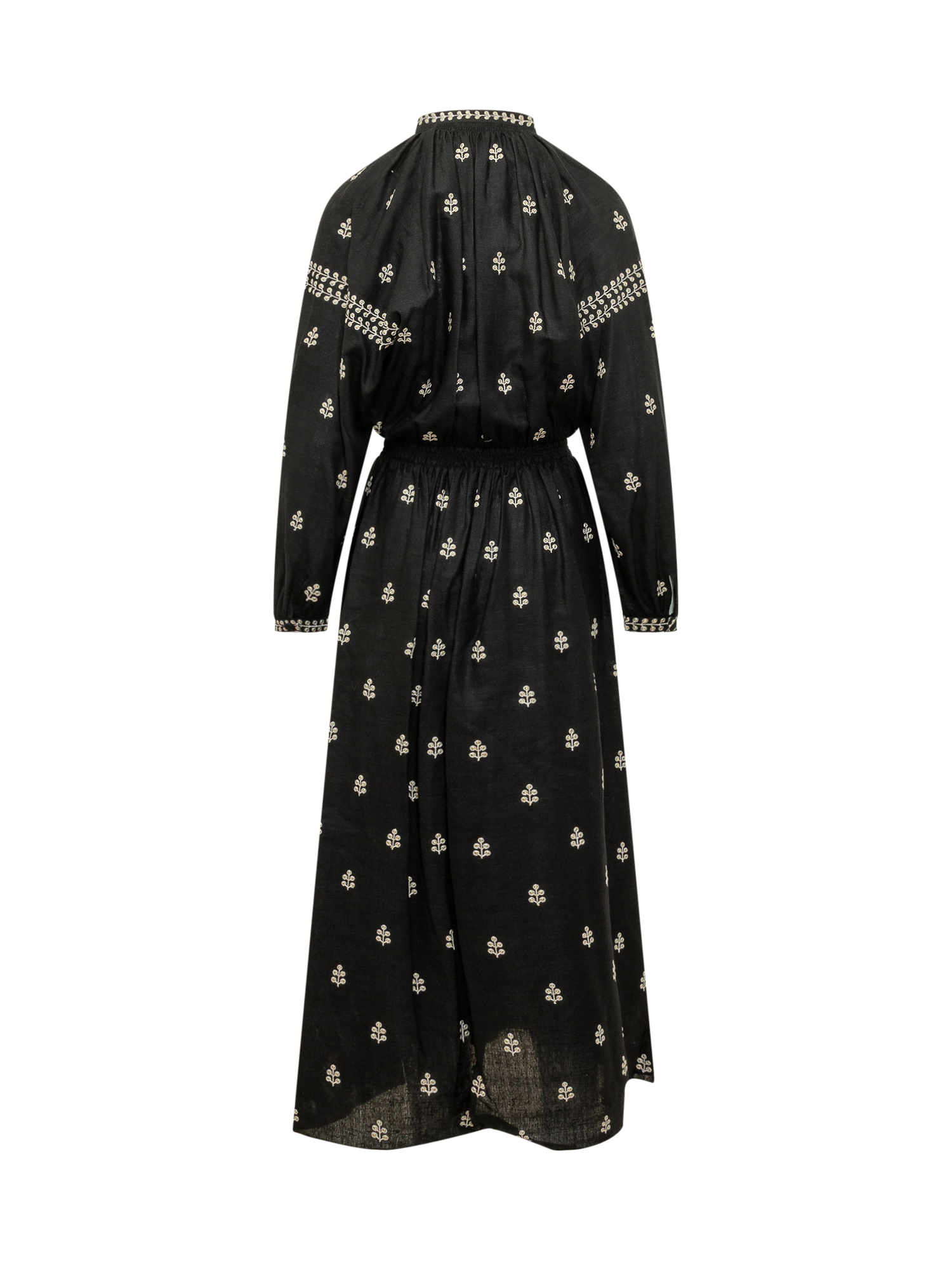 [Isabel Marant] Long sleeve dress SS26 26PRO1027FAD1J12I 01BK
