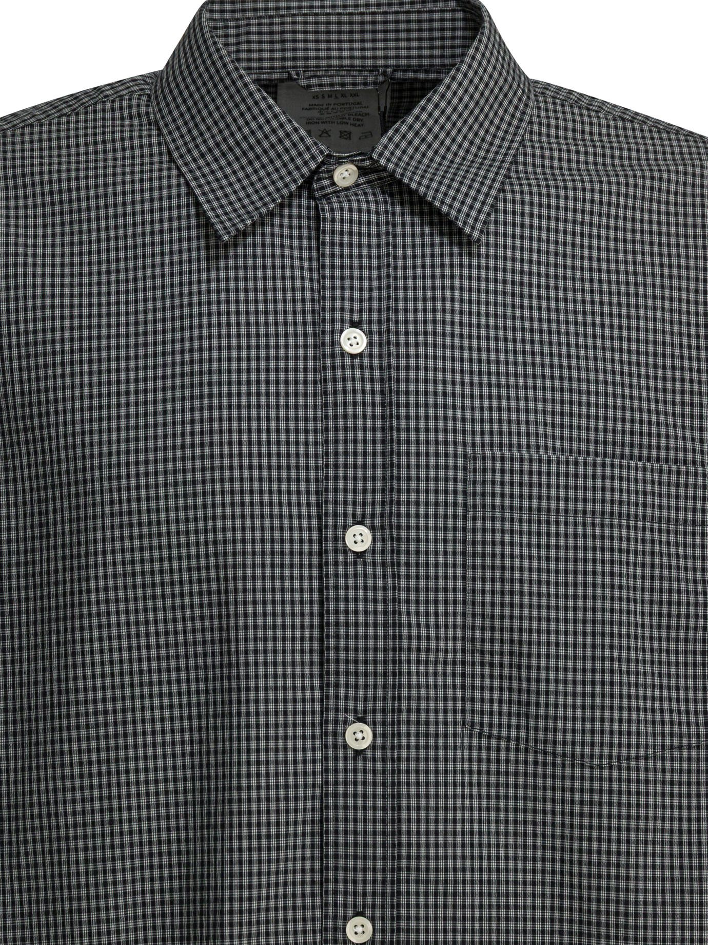 [MFPEN] Shirts Long Sleeve SS26 M126-008EXECUTIVE SHIRTBLACK EXPERIENCED CHECK