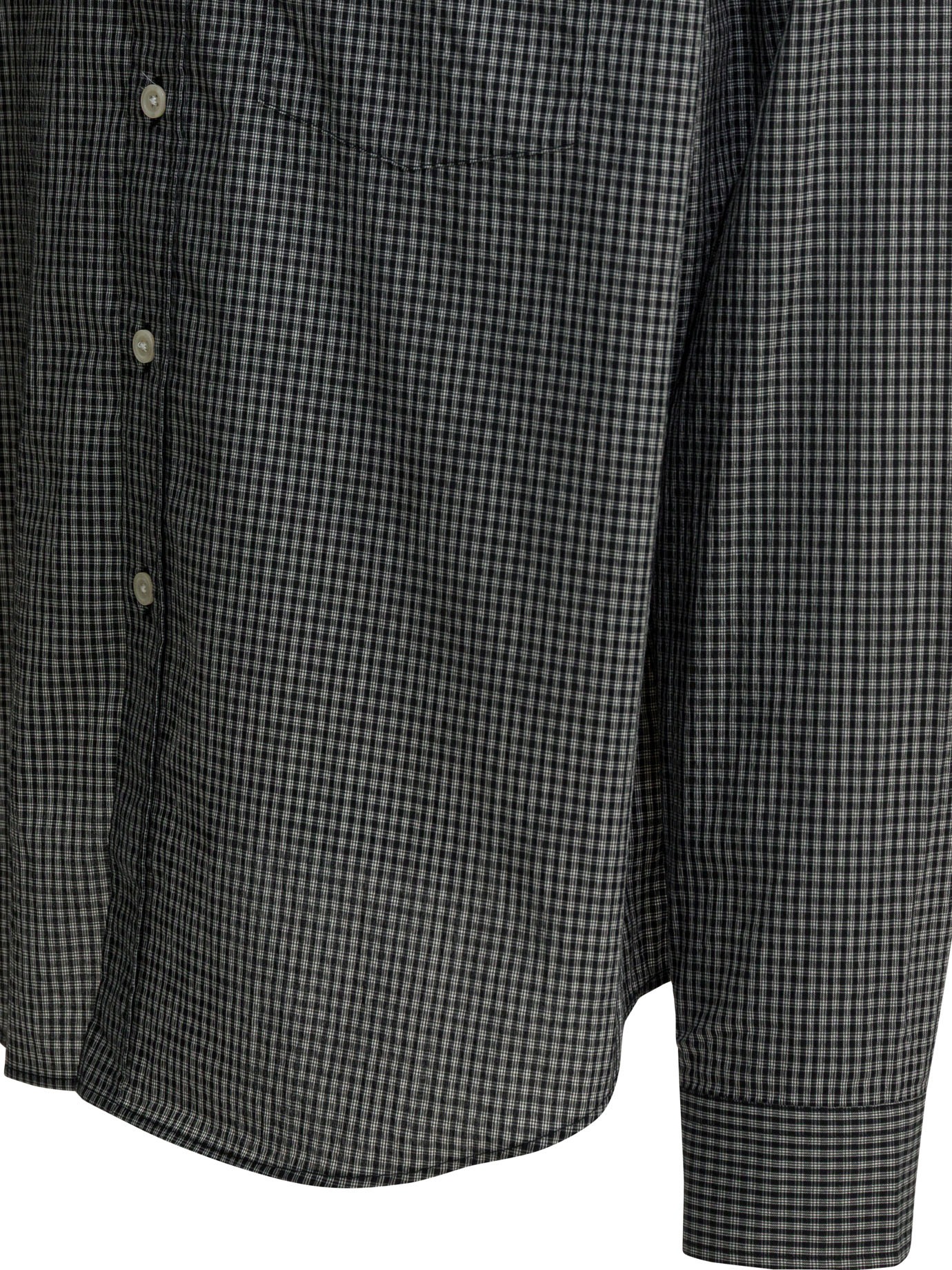 [MFPEN] Shirts Long Sleeve SS26 M126-008EXECUTIVE SHIRTBLACK EXPERIENCED CHECK