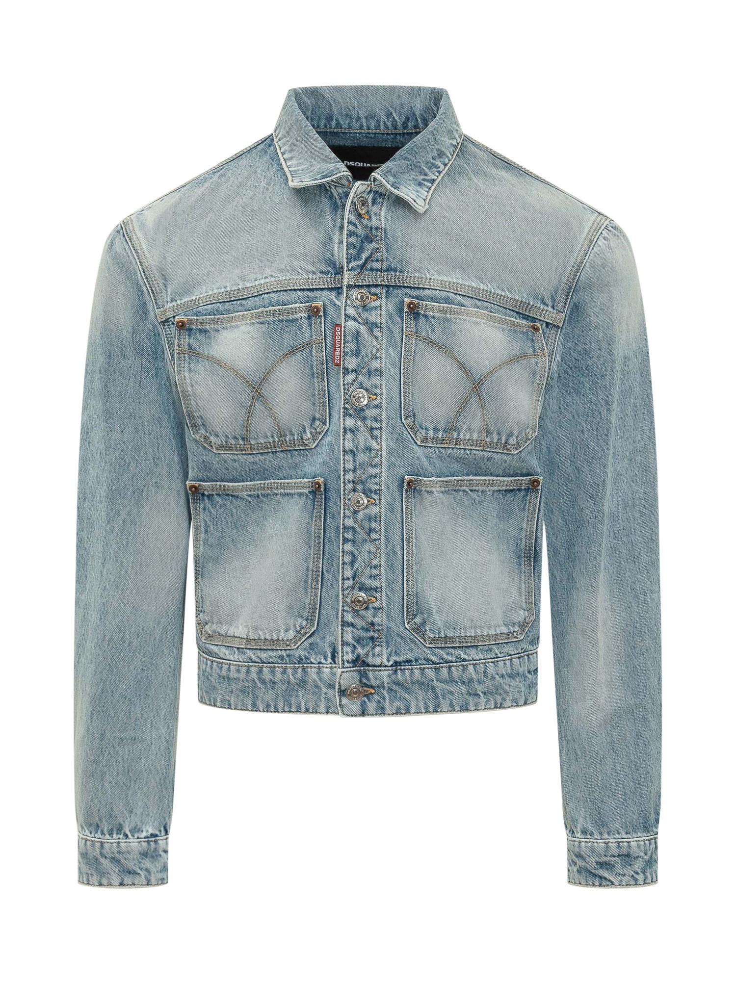 [Dsquared2] Denim jacket SS26 S74AM1686S30839 470