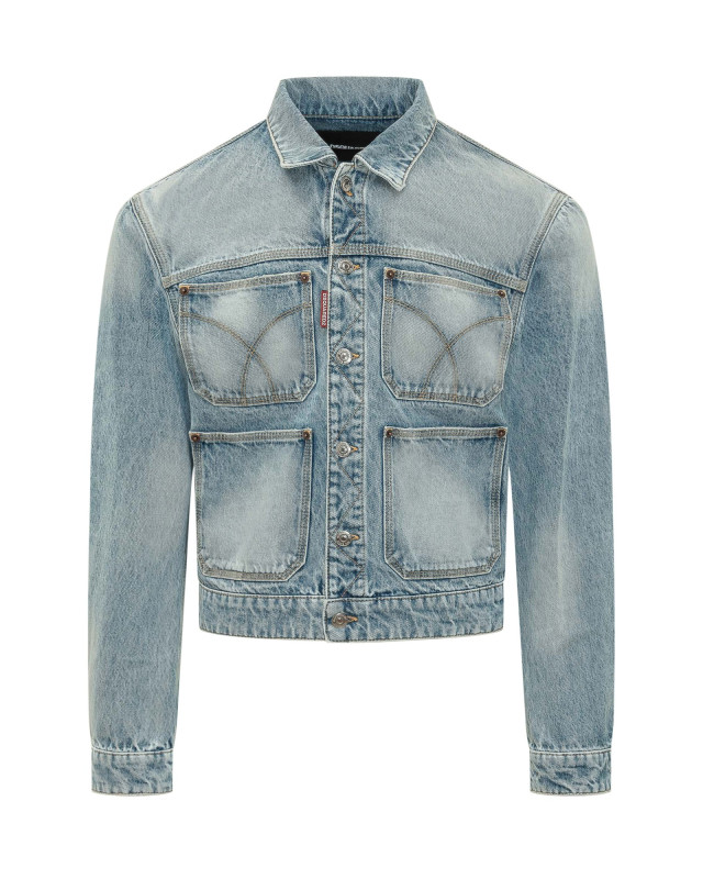 [Dsquared2] Denim jacket SS26 S74AM1686S30839 470