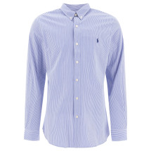 [Polo Ralph Lauren] Shirts Long Sleeve SS26 7109282540072866 BLUE/WHITE HAIRLINE