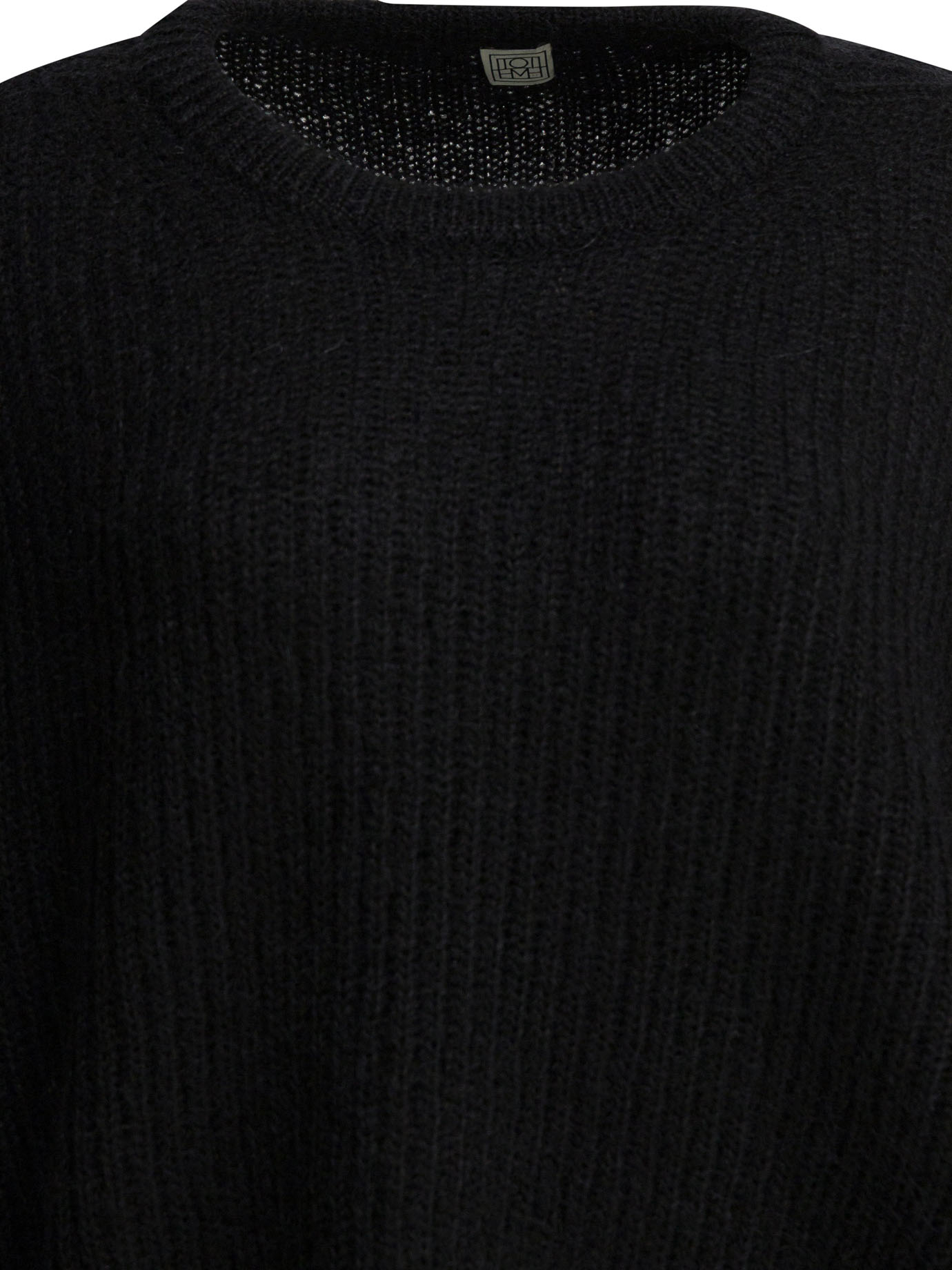 [TOTEME] Knitwear SS26 261-WRT0652-YA0161-001BLACK