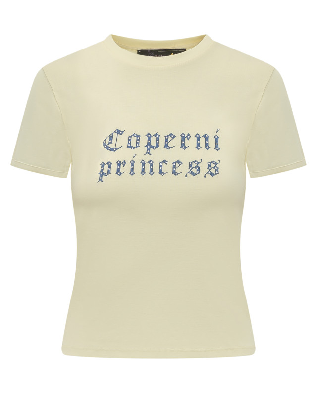 [DISNEY X COPERNI] T-shirts Short Sleeve SS26 DJS07CRF5017 YLW