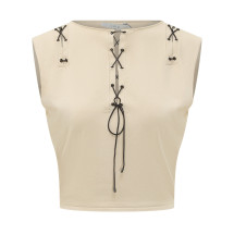 [Iro] T-shirts Sleeveless SS26 26SWP12FELICINE BEI0426S