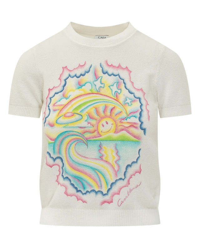 [Casablanca] T-shirts Short Sleeve SS26 WSP26KW1250 01