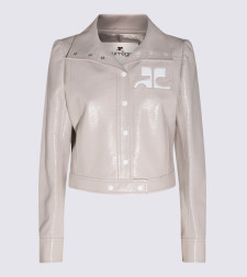[Courreges] Leather Jacket FW26 PERCBL005VY00149100