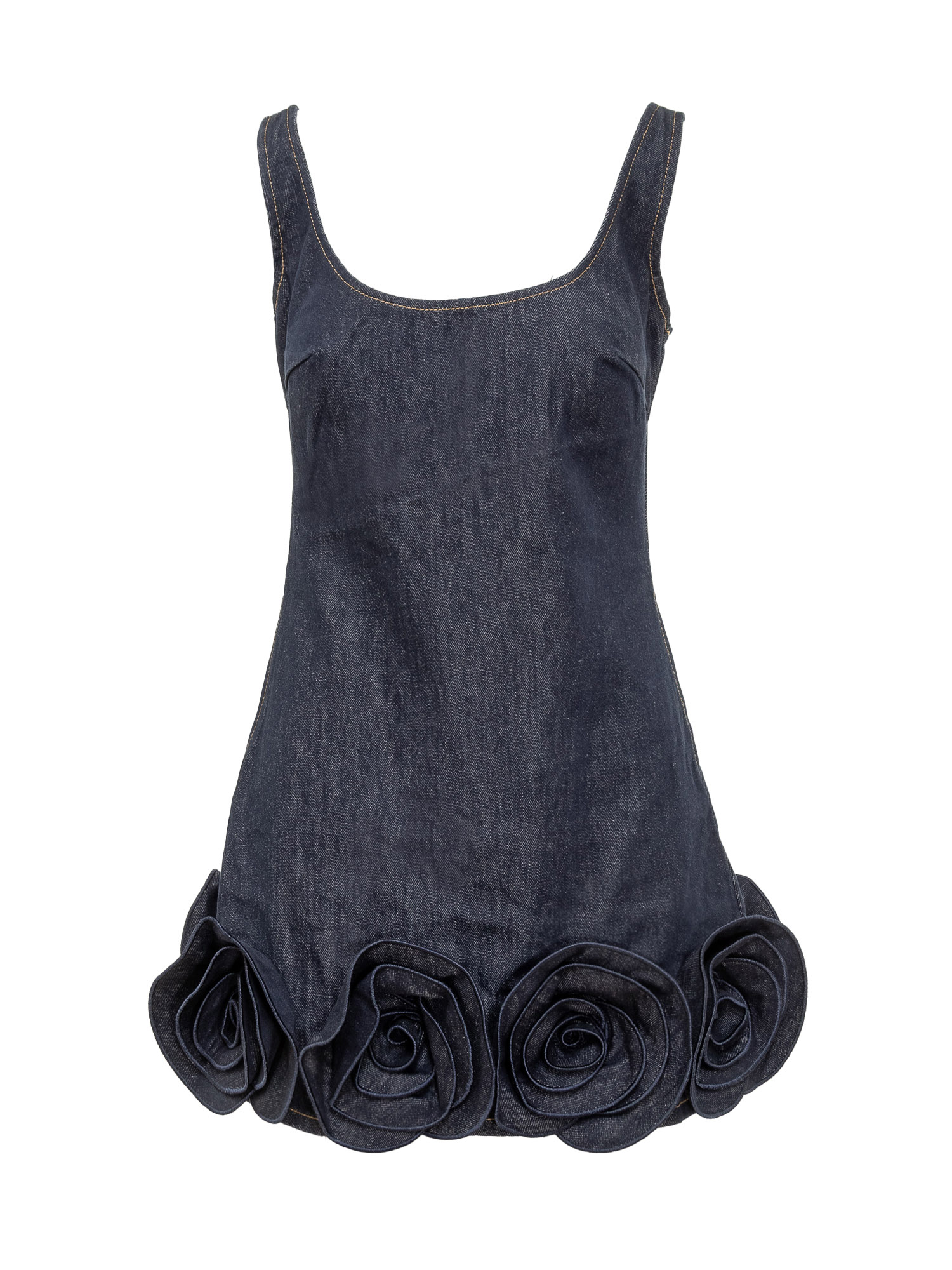 [Self-portrait] Sleeveless dress SS26 RS26821SBL BLUE