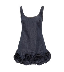 [Self-portrait] Sleeveless dress SS26 RS26821SBL BLUE
