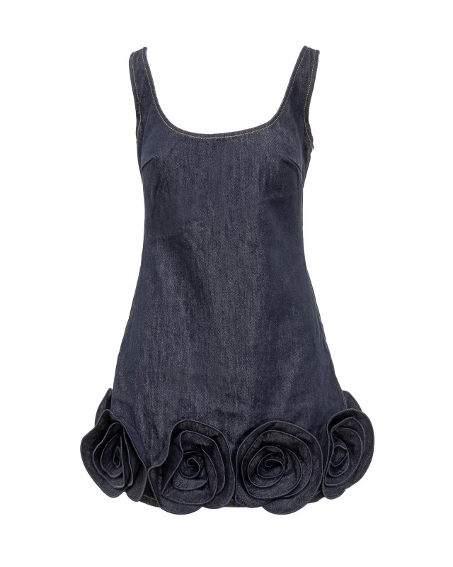[Self-portrait] Sleeveless dress SS26 RS26821SBL BLUE