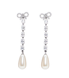 [Self-portrait] Earring SS26 RS26609ESL SILVER