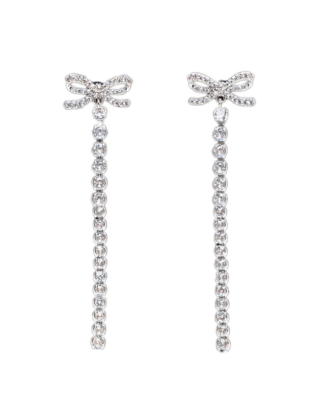 [Self-portrait] Earring SS26 RS26608ESL SILVER