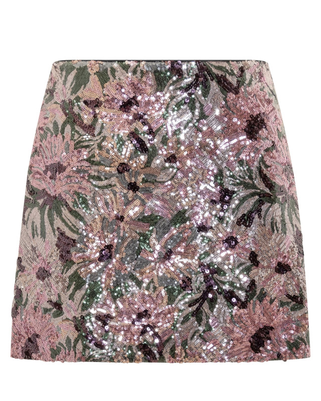 [Self-portrait] Mini skirt SS26 RS26075SKMU MULTI