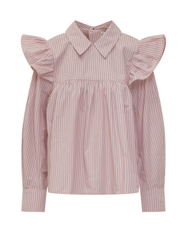 [GANNI] Shirts Long Sleeve SS26 A1040084 868