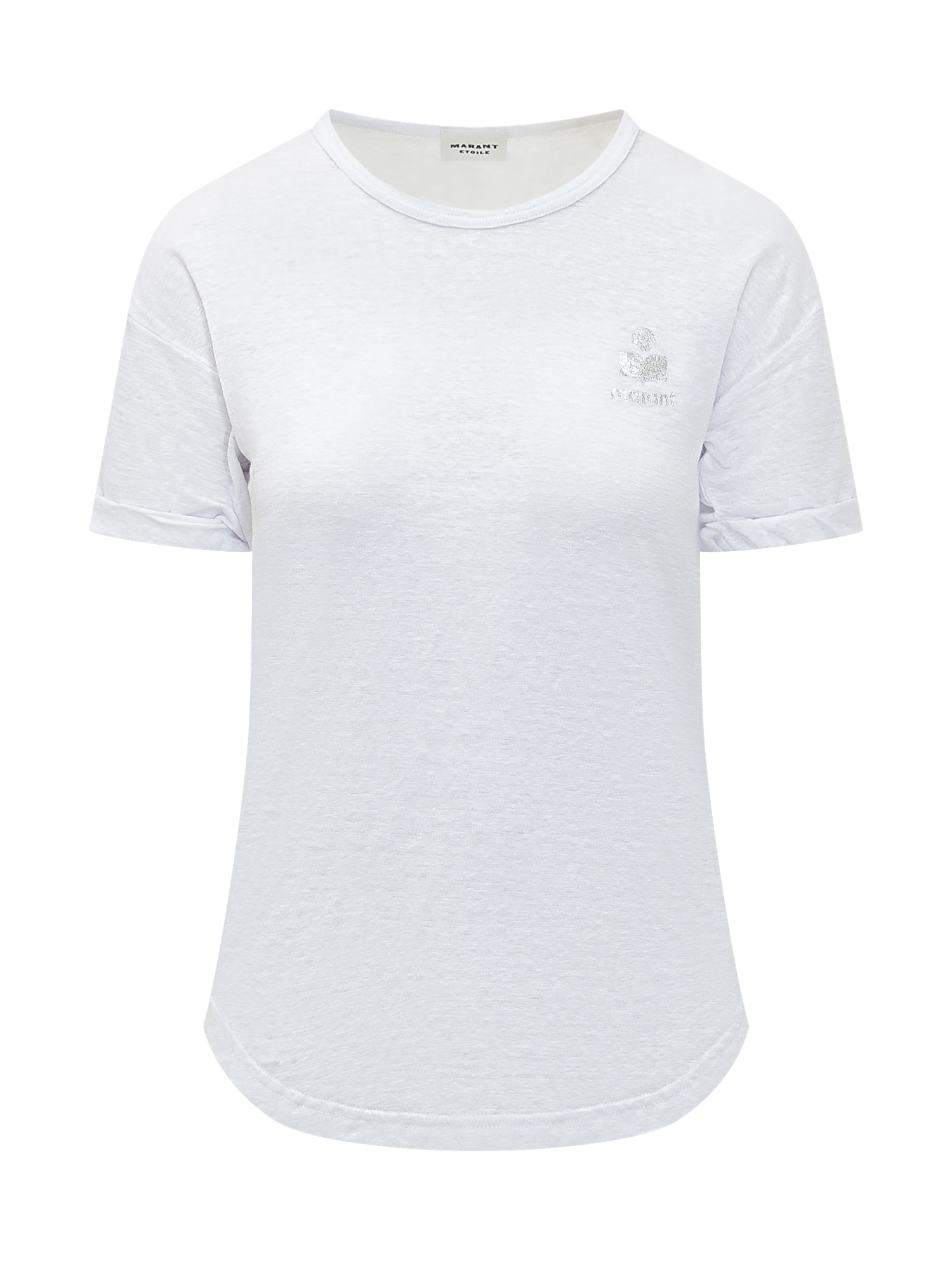 [Marant Etoile] T-shirts Short Sleeve SS26 26PTS0315FBA1N10E 20WH