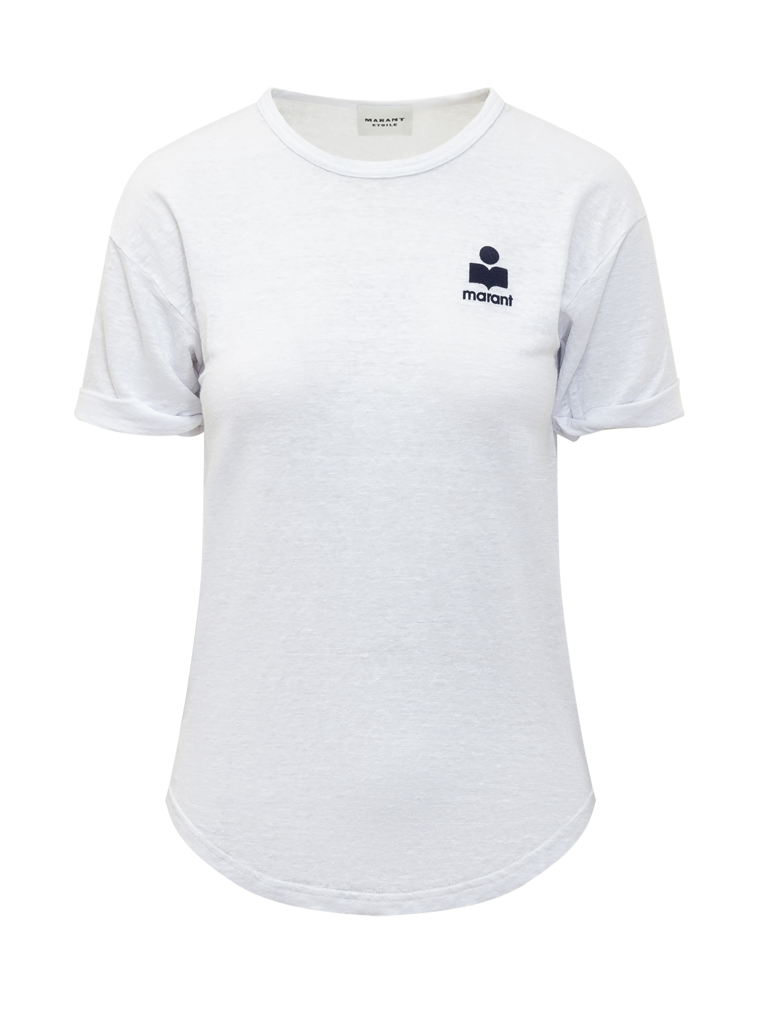 [Marant Etoile] T-shirts Short Sleeve SS26 26PTS0315FAA1N09E WHMI