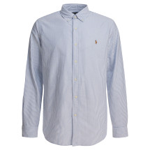[Polo Ralph Lauren] Shirts Long Sleeve SS26 710792041004BLUE/WHITE STRIPE