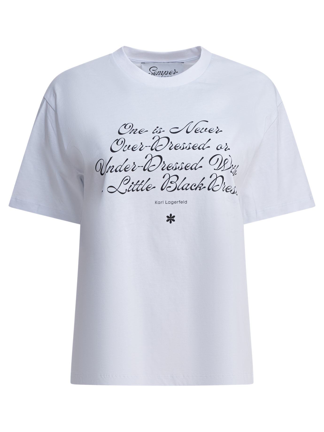 [Semper] T-shirts Short Sleeve SS26 TSHIRT QUOTEKARL