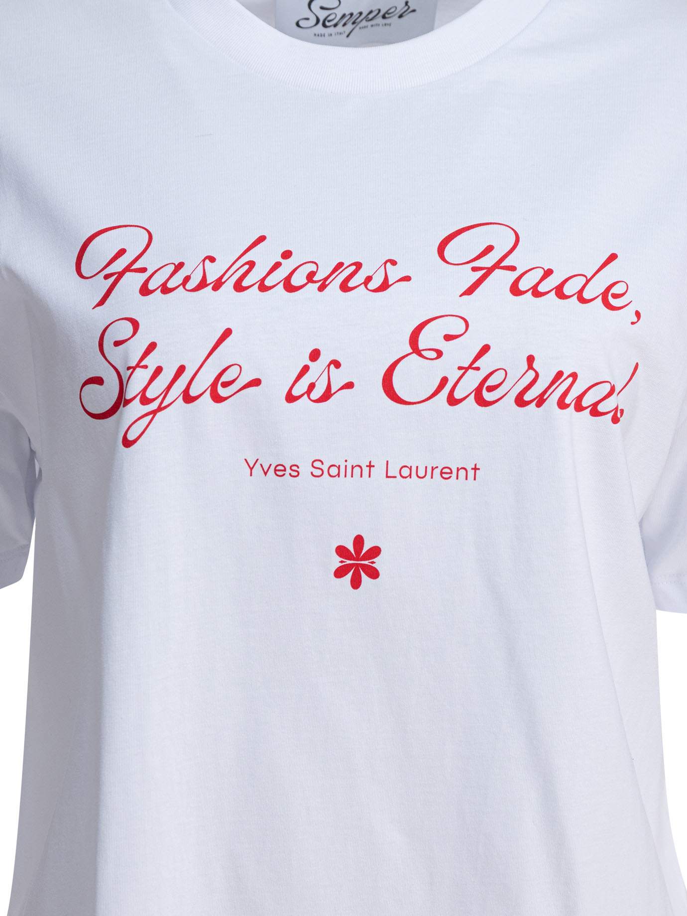 [Semper] T-shirts Short Sleeve SS26 TSHIRT QUOTEYVES