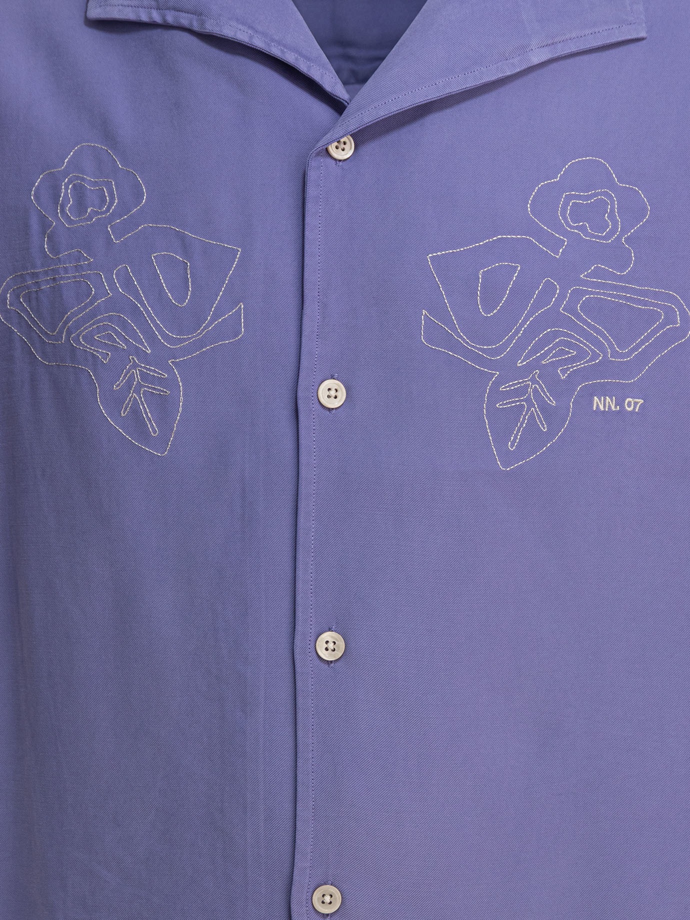 [NN07] Shirts Short Sleeve SS26 2525027598ARES SS 5027VIOLET