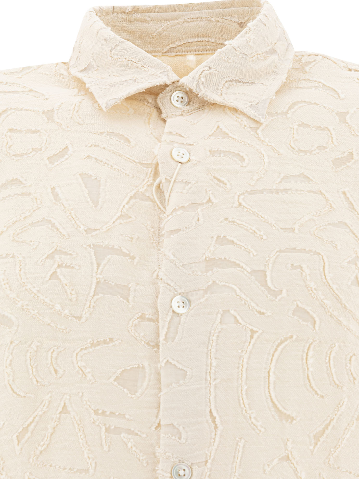 [NN07] Shirts Short Sleeve SS26 2525025734FREDDY SS NO PKT 5025IVORY
