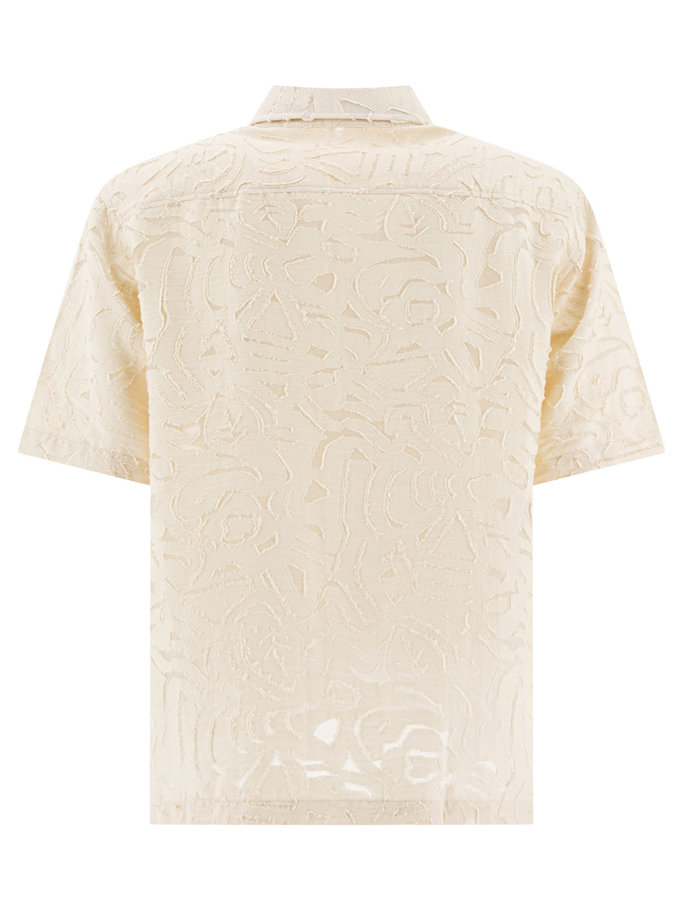 [NN07] Shirts Short Sleeve SS26 2525025734FREDDY SS NO PKT 5025IVORY