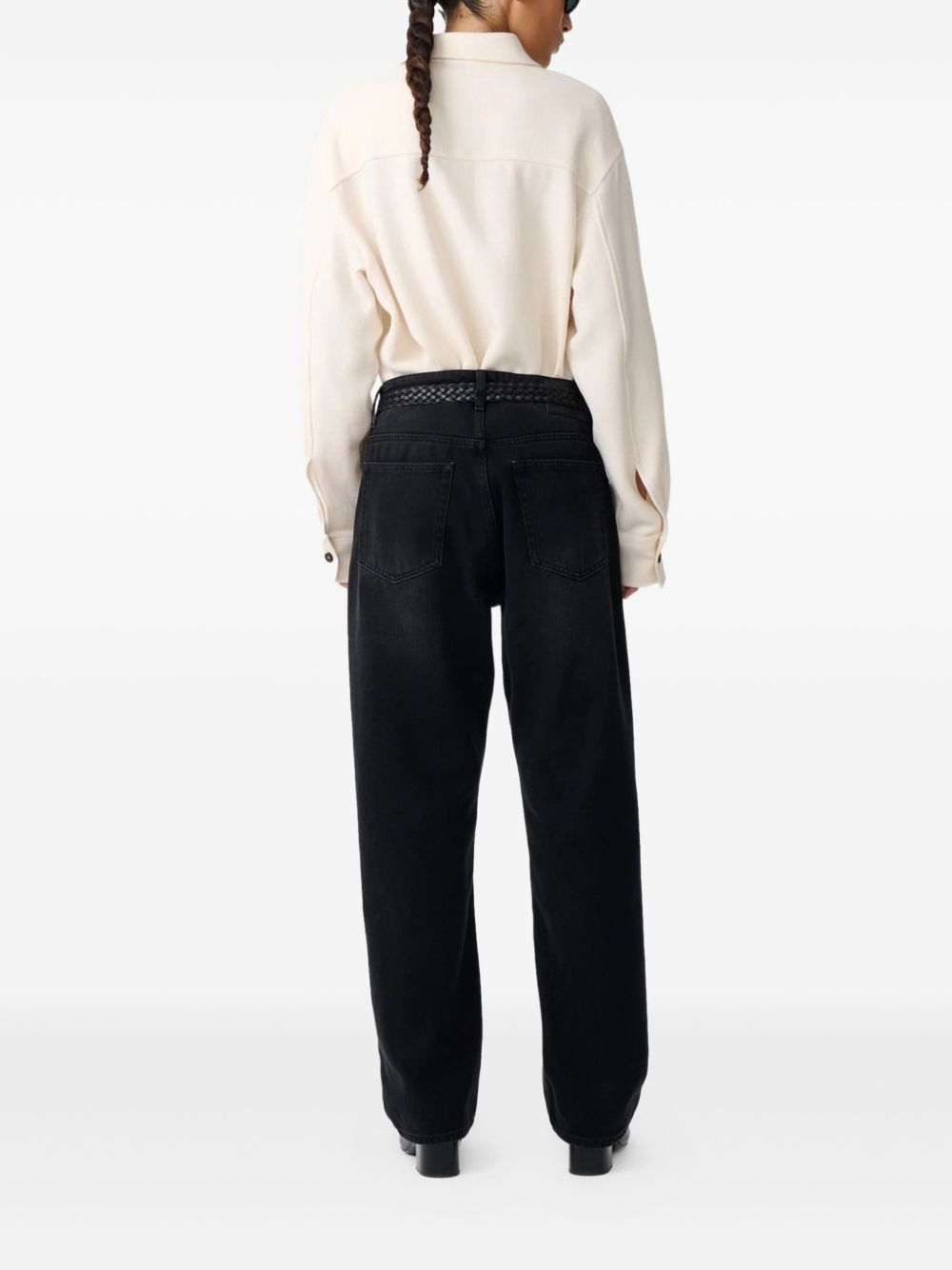 [Studio Nicholson] Shirts Long Sleeve FW25 SANTINISNW1606CHALK