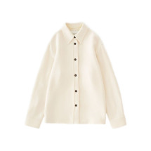 [Studio Nicholson] Shirts Long Sleeve FW25 SANTINISNW1606CHALK