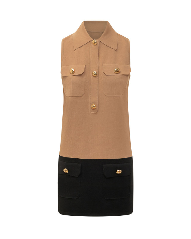[ELISABETTA FRANCHI] Sleeveless dress SS26 AM31B62E2 AM4