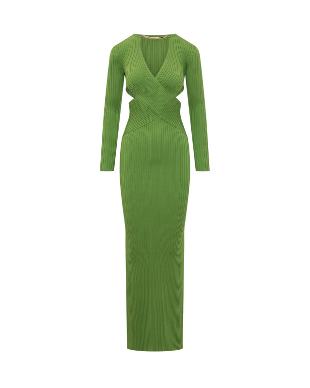 [ELISABETTA FRANCHI] Long sleeve dress SS26 AM17S61E2 EV3