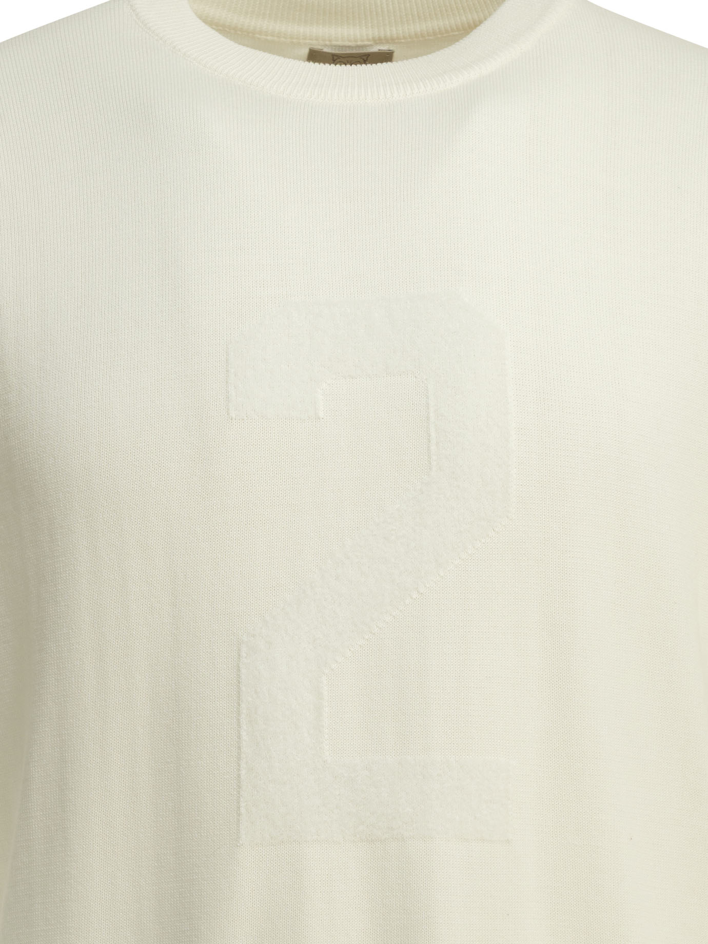 [Rakki] T-shirts Short Sleeve SS26 T-CROWN NMBIANCO LATTE