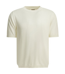 [Rakki] T-shirts Short Sleeve SS26 T-CROWN NMBIANCO LATTE