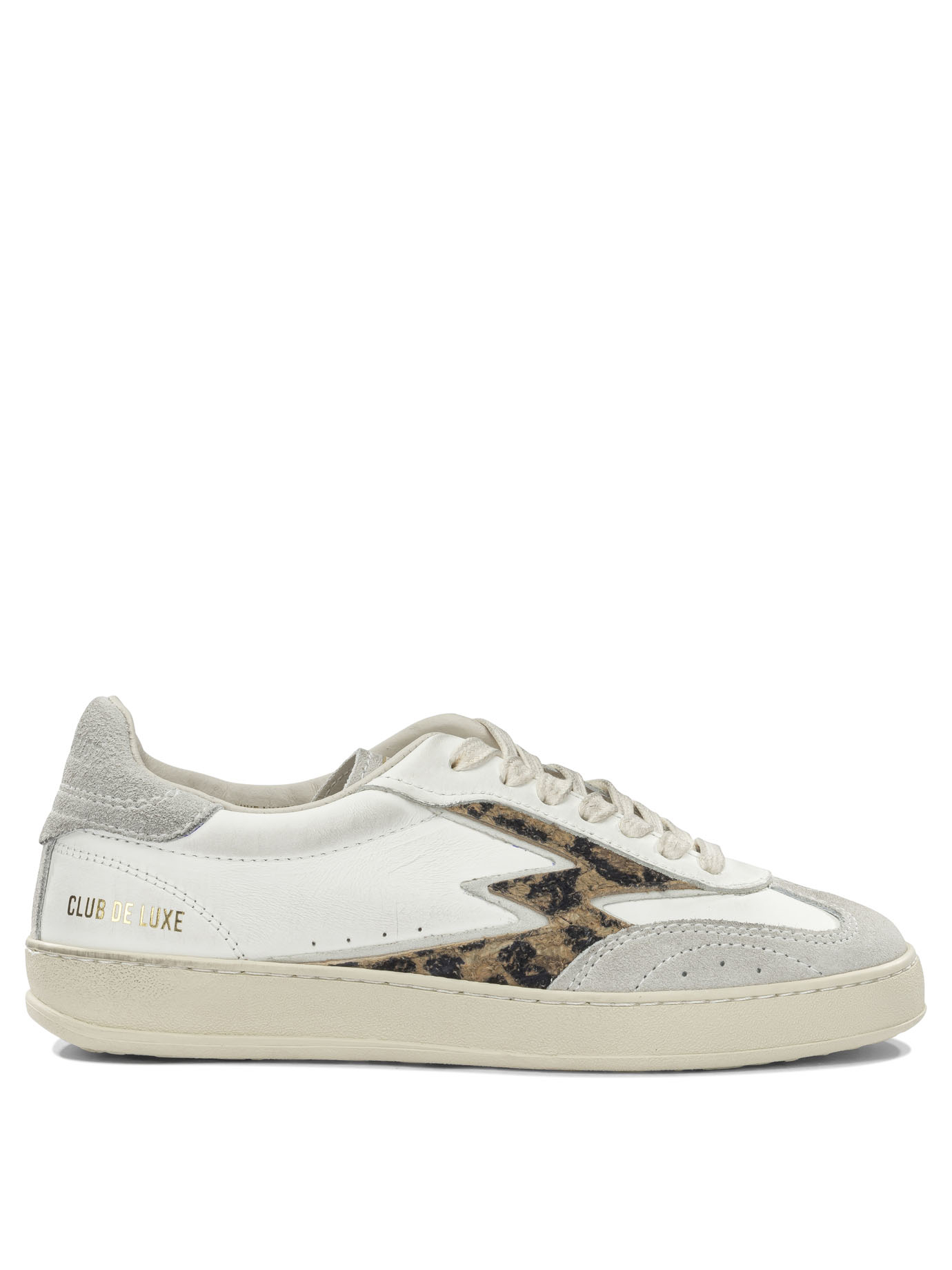 [MOACONCEPT] Sneakers SS26 CL281WHITE TOBACCO LEOPARD