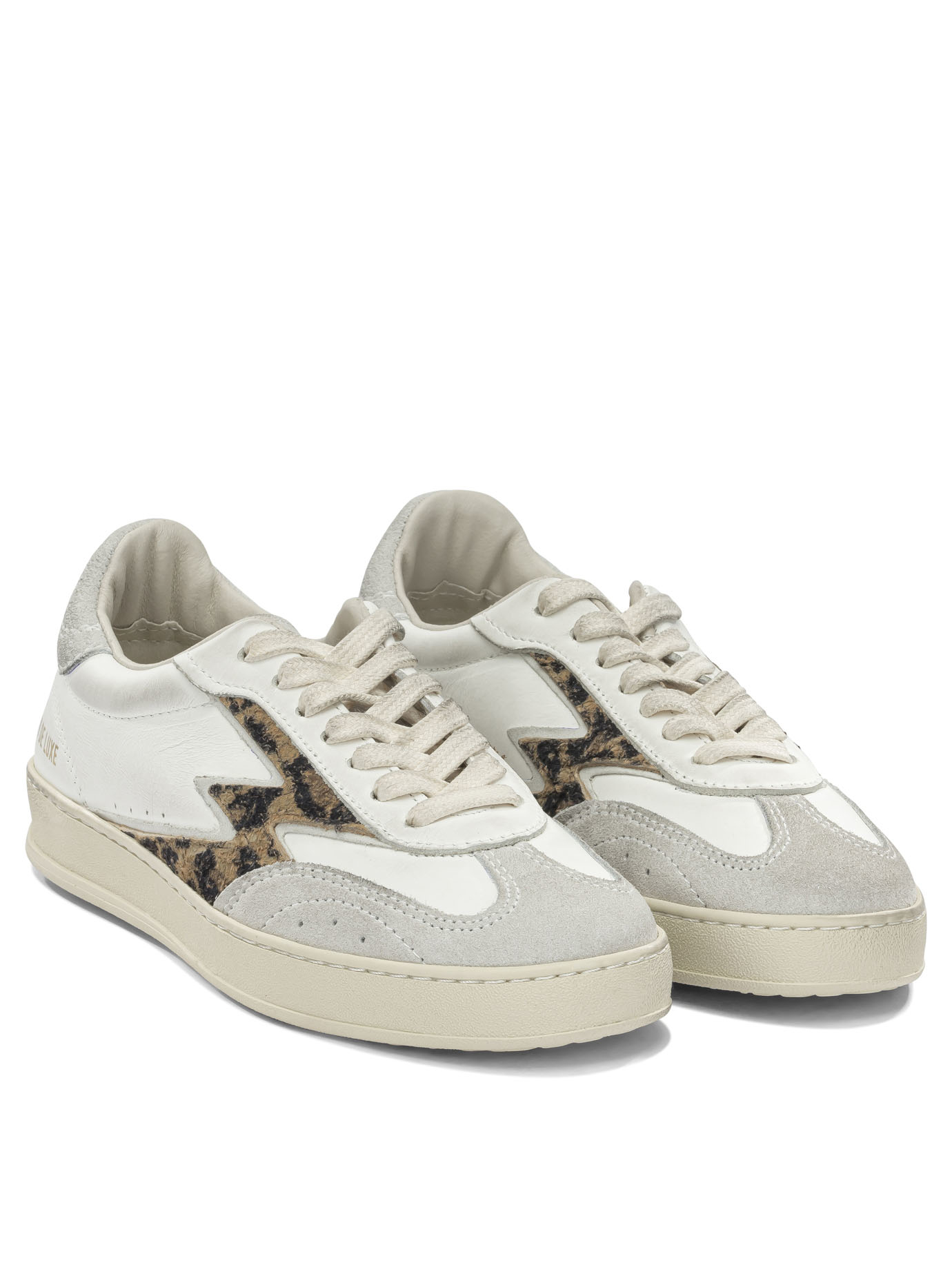 [MOACONCEPT] Sneakers SS26 CL281WHITE TOBACCO LEOPARD