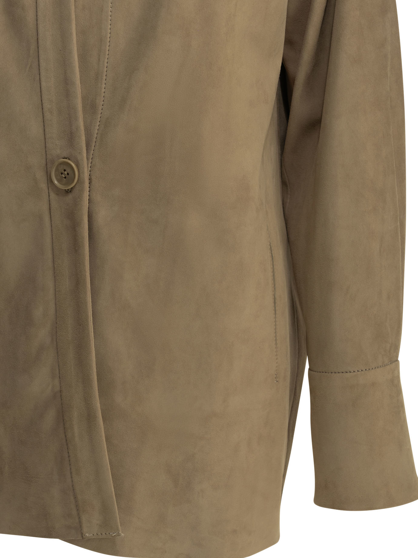 [SALVATORE SANTORO] Leather Jacket SS26 50011-DCAM_SAND