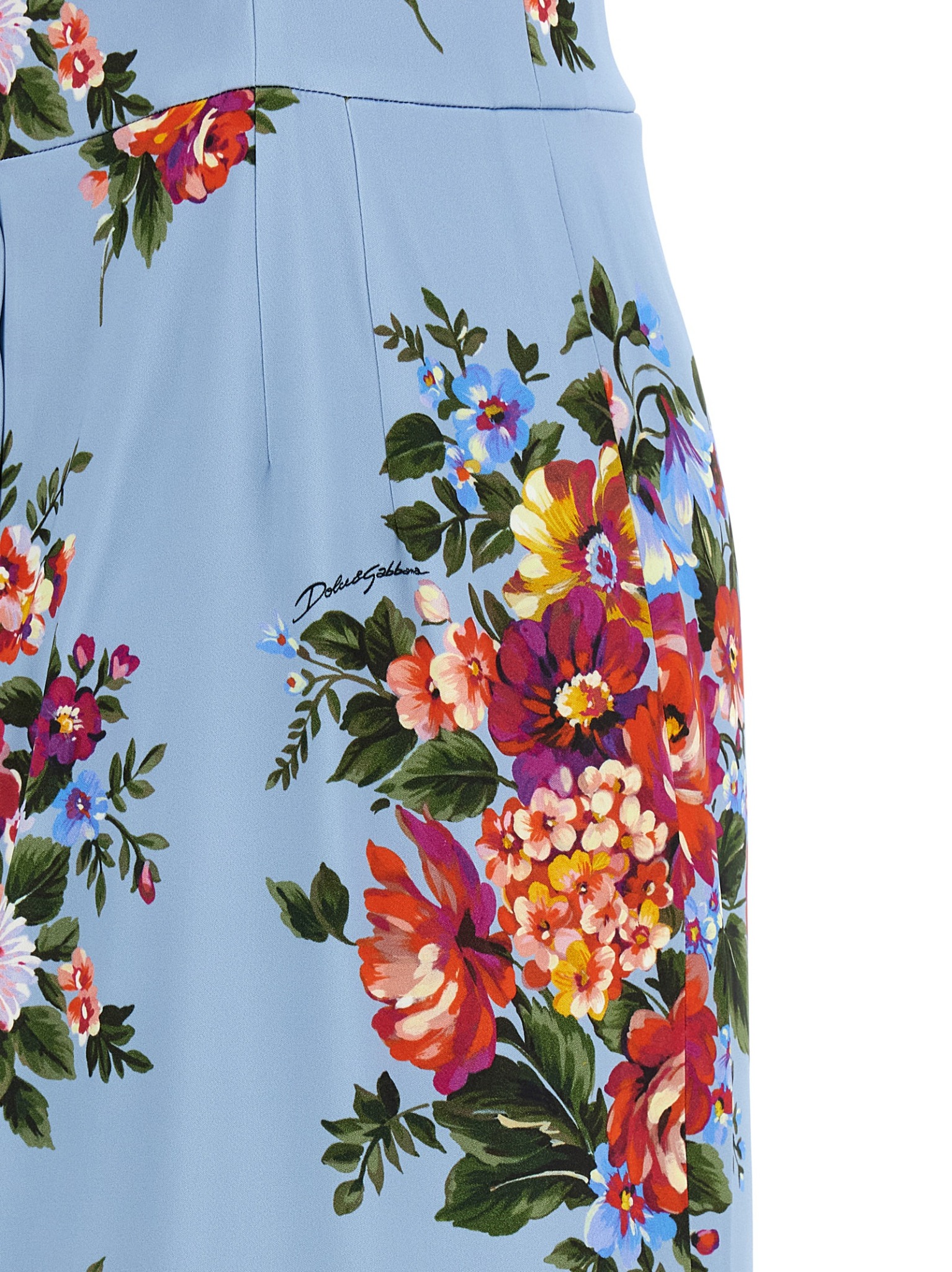 [Dolce & Gabbana] Sleeveless dress SS26 F610GTFSICEHC5ZO