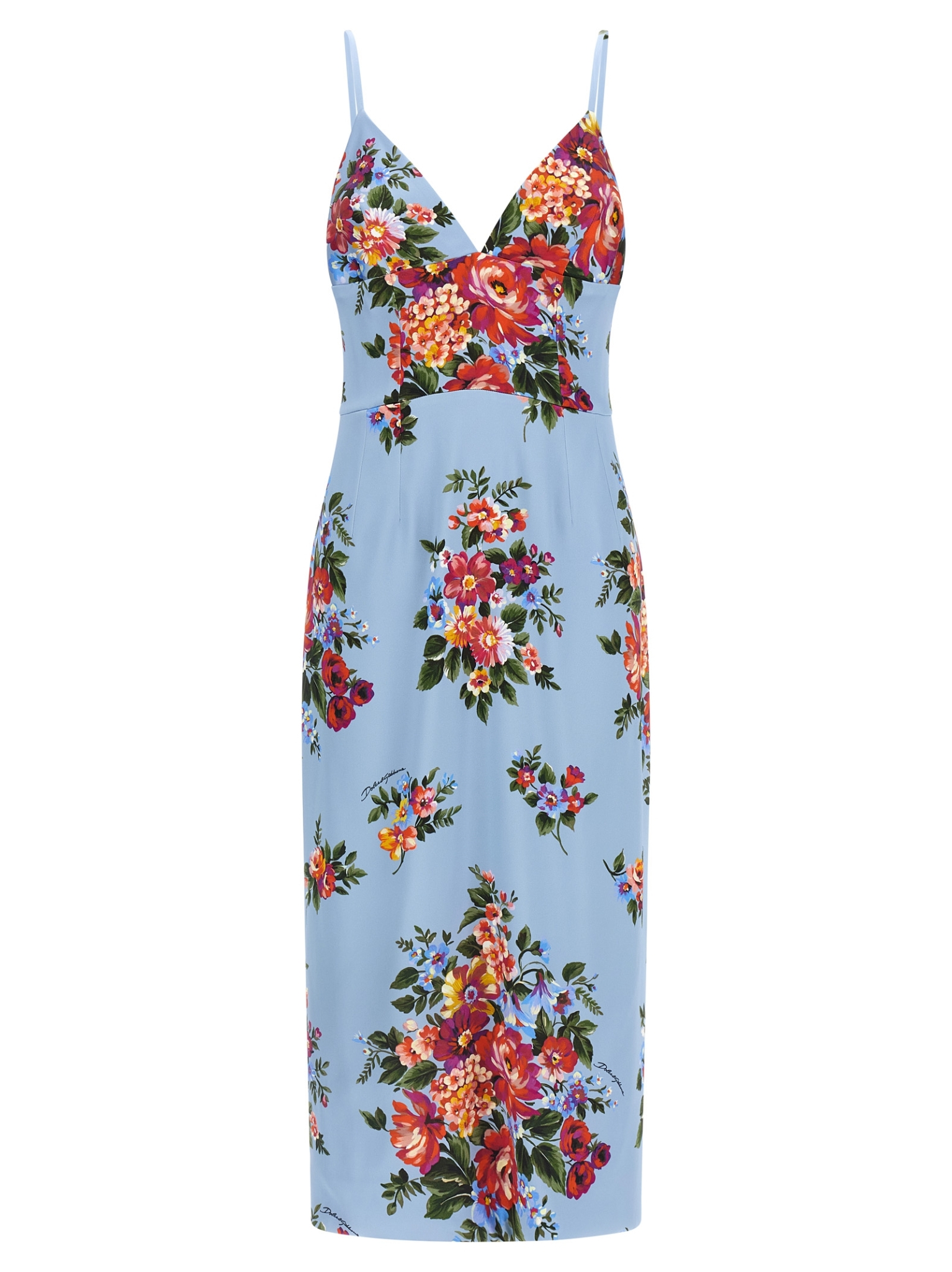 [Dolce & Gabbana] Sleeveless dress SS26 F610GTFSICEHC5ZO