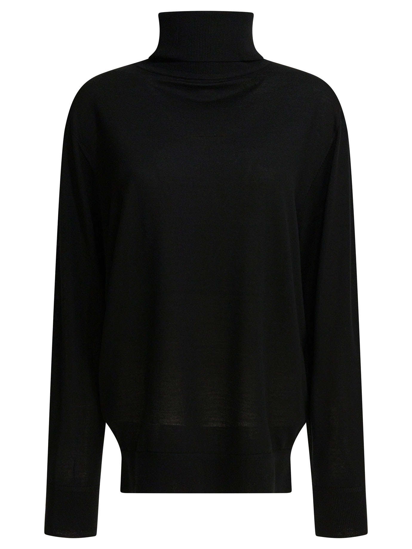 [TOTEME] Knitwear SS26 261-WRT0641-YA0226-001BLACK