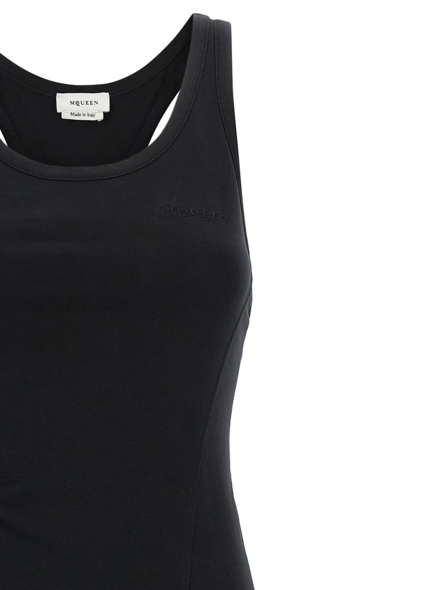 [McQueen] Sleeveless dress SS26 863591QLAEZ1000