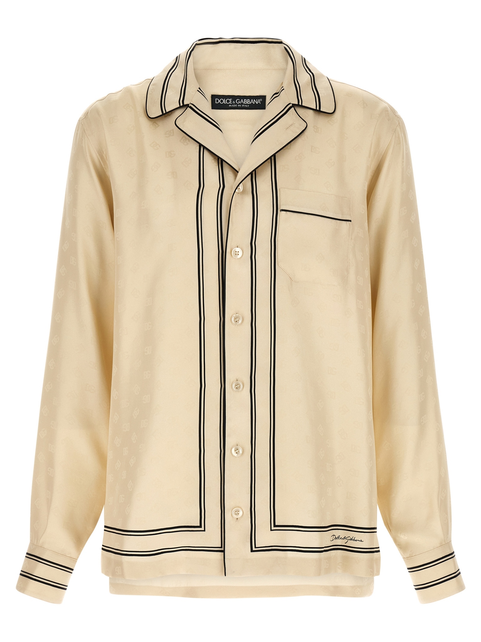 [Dolce & Gabbana] Shirts Long Sleeve SS26 G5IF1THI11SHA5WH