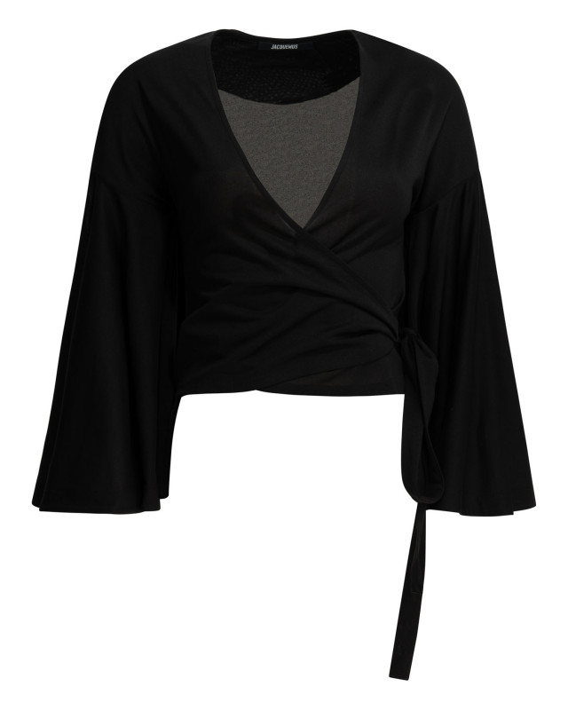 [JACQUEMUS] Blouse SS26 TOW00905AJ00254BLACK