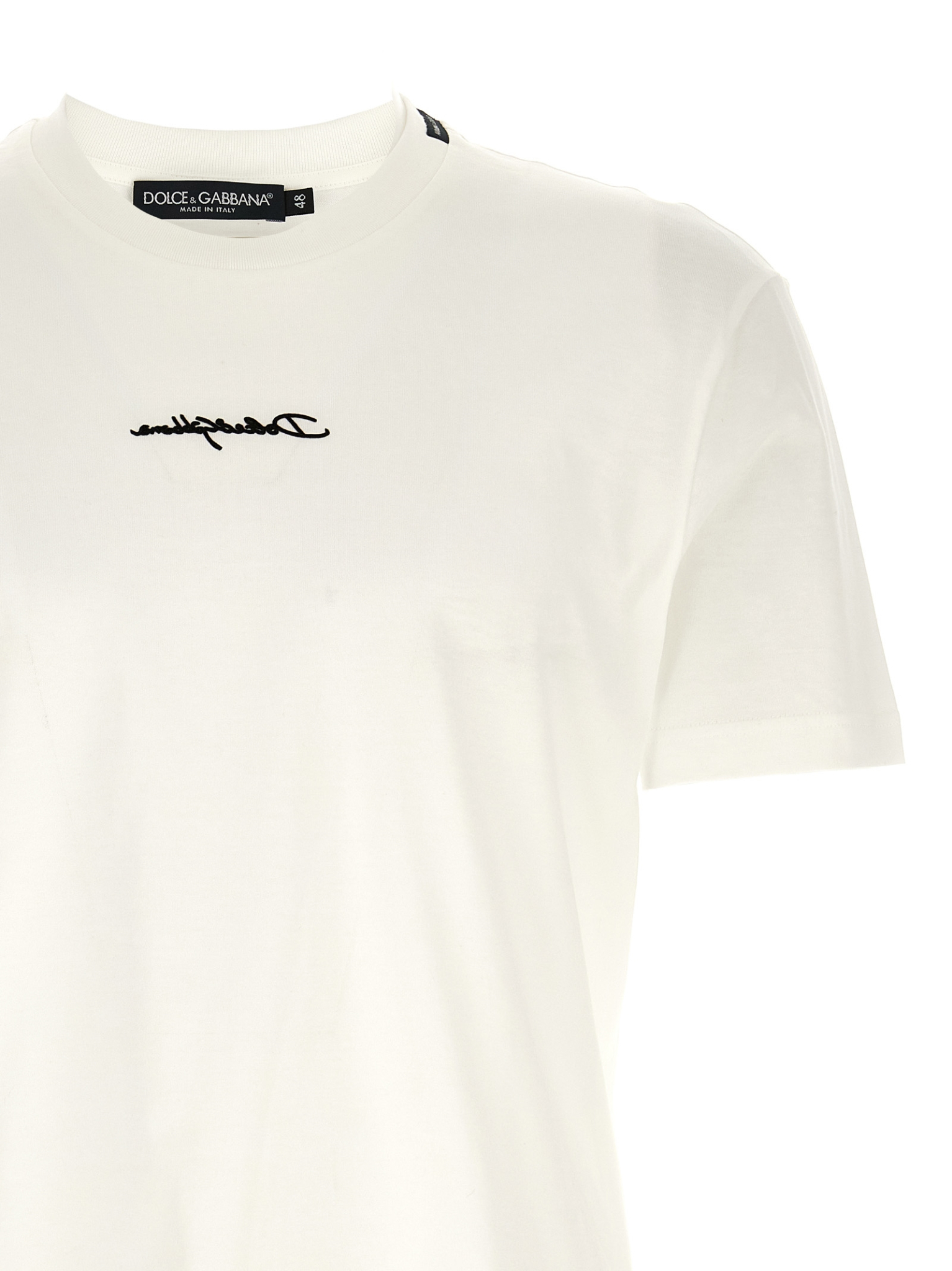 [Dolce & Gabbana] T-shirts Short Sleeve SS26 G8RN8ZG7P0CW0111