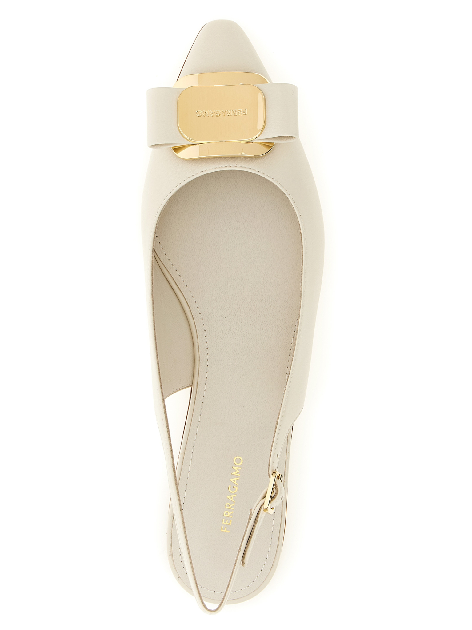 [Ferragamo] Flat shoes SS26 790607MASCARPONE