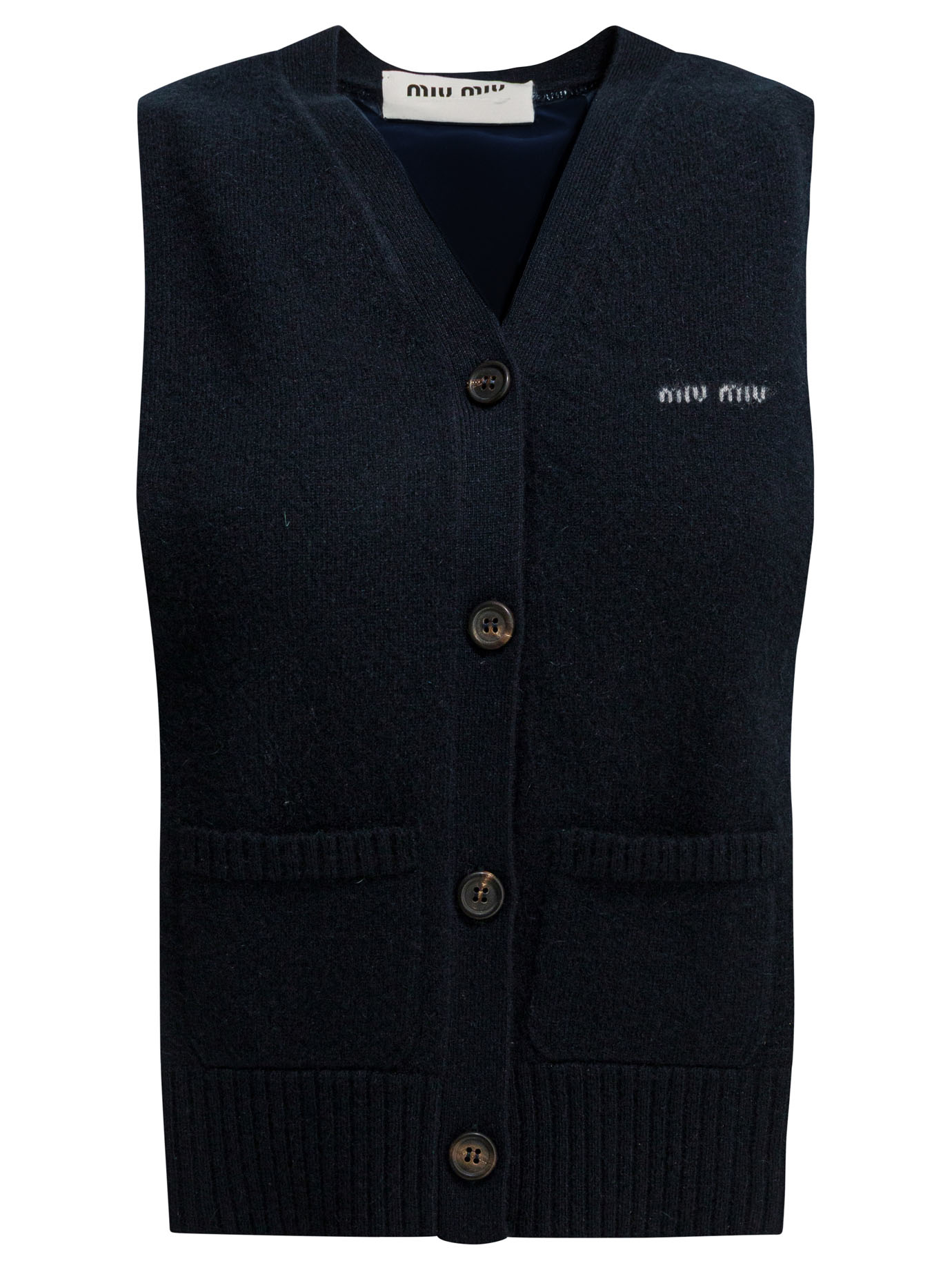 [Miu Miu] Vest SS26 MMV38019RLF0008 S OOO