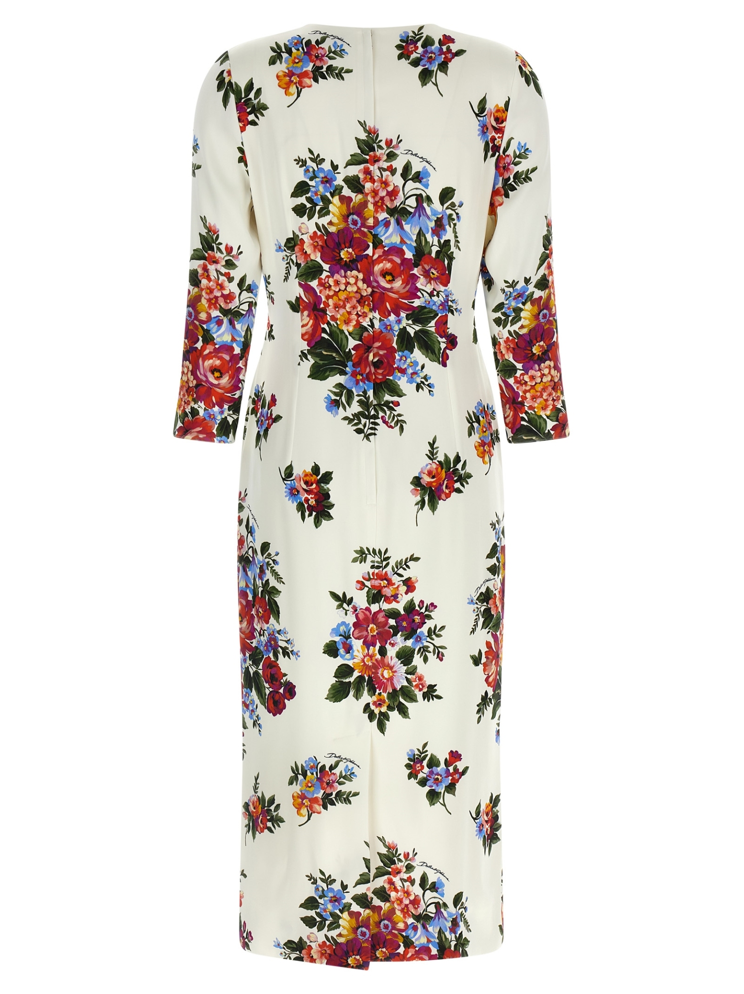 [Dolce & Gabbana] Long sleeve dress SS26 F612VTFSICEHA5ZO