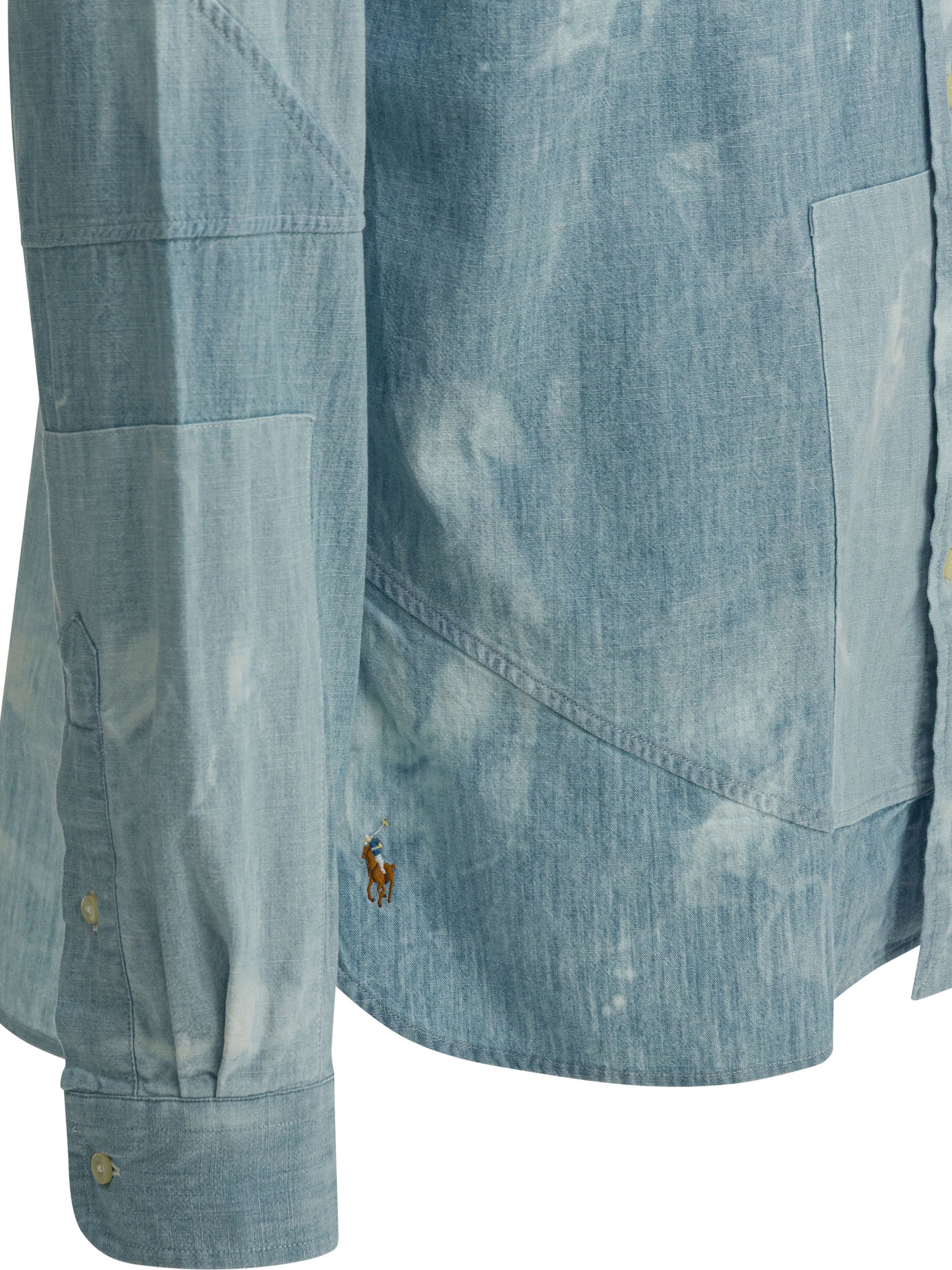 [Polo Ralph Lauren] Shirts Long Sleeve SS26 710B142600017135 PIECED CHAMBRAY