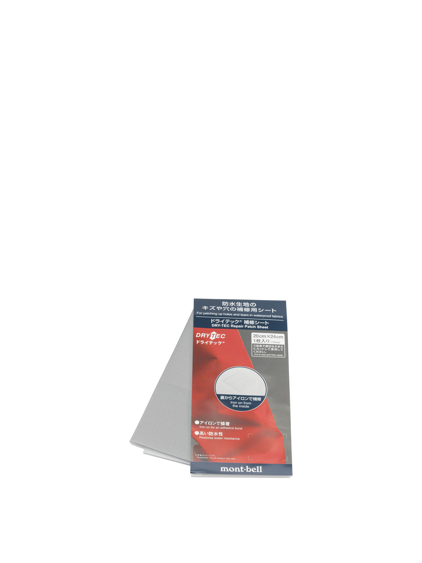 [Montbell] Fashion Accessory SS26 1134305DRY-TEC REPAIRPATCH SHEET